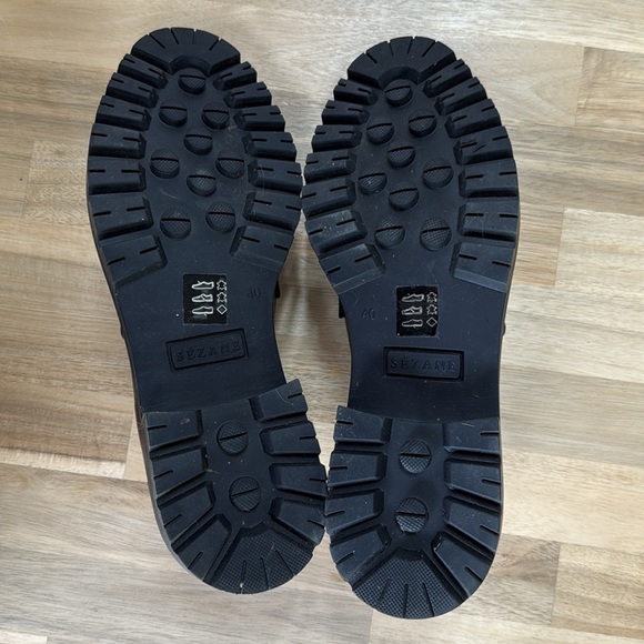 Sezane Albane Burgundy Loafers - Picture 5 of 6